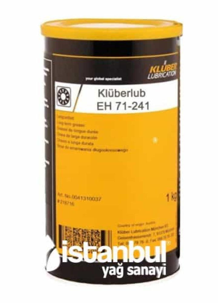 Klüber Klüberlub EH 71-241 1 Klüber Klüberlub EH 71-241 sabit hız mafsalları için yüksek sıcaklık gresi ambalaj görseli