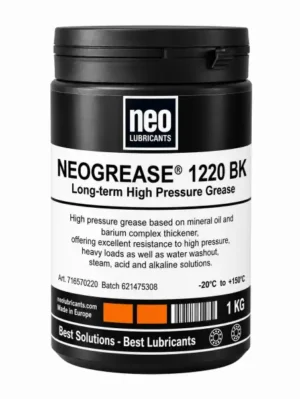 NEOGREASE 1220 BK uzun ömürlü yüksek basınç gresi