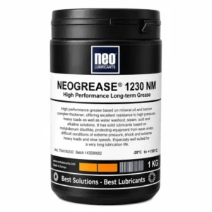 NEOGREASE 1230 NM ağır yük ve düşük hız uygulamaları için uzun ömürlü özel gres