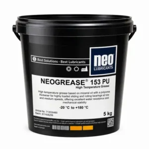 NEOGREASE 153 PU yüksek sıcaklık ve ağır yük uygulamaları için poliüre kalınlaştırıcılı gres