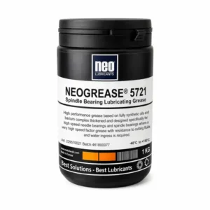NEOGREASE 5721 spindle rulmanları için tam sentetik yüksek hız gresi