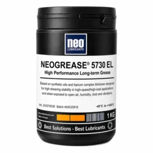 NEOGREASE 5730 EL yüksek hız ve yüksek yük için uzun ömürlü sentetik gres