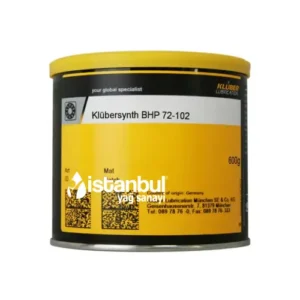 Klüber Klübersynth BHP 72-102 otomotiv motor çevresi, kayış gergileri ve su pompaları için PFPE destekli korozyon korumalı hibrit gres