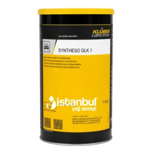 Klüber SYNTHESO GLK 1 elastomer, EPDM ve plastik temas noktaları için özel montaj ve uzun ömürlü gres
