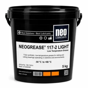 NEOGREASE 117-2 LIGHT soğuk oda ve buz tesislerindeki rulmanlar için tam sentetik düşük sıcaklık gresi