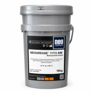 NEOGREASE 117/3 AW kir, toz ve yüksek nem bulunan ortamlarda kullanılan çok amaçlı lityum gres