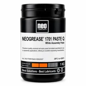 NEOGREASE 1701 PASTE Q cıvata, somun ve pres geçme bağlantılar için beyaz montaj pastası