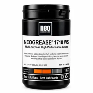 NEOGREASE 1710 WS yüksek hızlı elektrik motorları, fan rulmanları ve lineer kızaklar için tam sentetik yüksek performans gresi