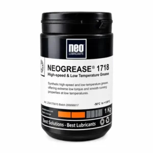NEOGREASE 1718 yüksek hızlı ve düşük sıcaklık uygulamaları için sentetik gres