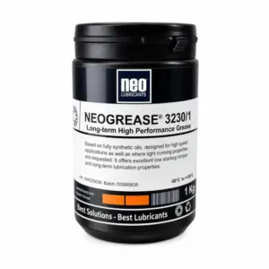 NEOGREASE 3230/1 düşük sıcaklık ve hassas lineer sistemler için uzun ömürlü sentetik gres