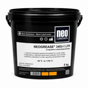 NEOGREASE 3403-1 LTH düşük ve yüksek sıcaklıkta çalışan rulmanlar için tam sentetik uzun ömürlü gres
