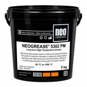 NEOGREASE 5302 PM elektrik motorları, fan rulmanları ve yüksek sıcaklık rulmanları için uzun ömürlü sessiz çalışma gresi