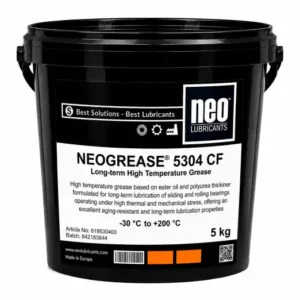 NEOGREASE 5304 CF kurutma silindiri rulmanları, sıcak hava fanları ve konveyör ruloları için uzun ömürlü yüksek sıcaklık gresi