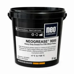 NEOGREASE 9000 çekici beşinci teker tablası için ağır hizmet gresi