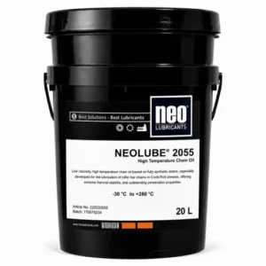 NEOLUBE 2055 yüksek sıcaklıkta çalışan roller bar zincirleri için sentetik zincir yağı