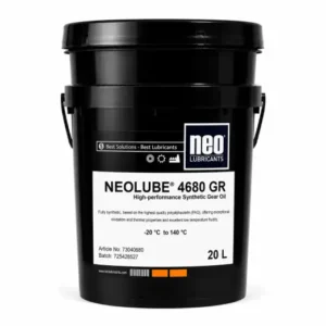 NEOLUBE 4680 GR ağır hizmet dişli kutuları için tam sentetik yüksek performanslı dişli yağı