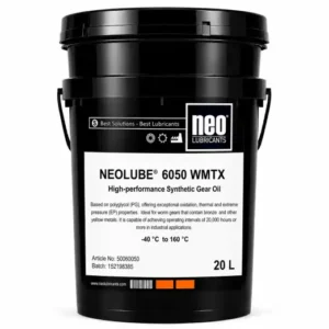 NEOLUBE 6050 WMTX yüksek yüklü dişliler ve sonsuz dişliler için sentetik PG dişli yağı