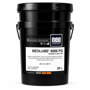 NEOLUBE 6068 PG yüksek yüklü dişliler ve sonsuz dişliler için sentetik PG dişli yağı