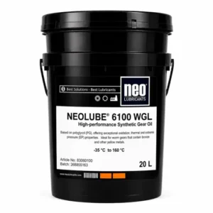 NEOLUBE 6100 WGL sonsuz dişli ve çelik bronz kombinasyonlu dişliler için sentetik PG dişli yağı