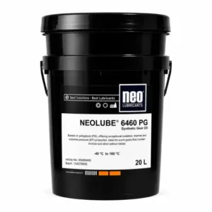 NEOLUBE 6460 PG yüksek yüklü dişliler ve sonsuz dişliler için sentetik PG dişli yağı