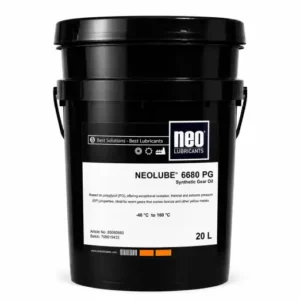 NEOLUBE 6680 PG yüksek yüklü dişliler ve sonsuz dişliler için sentetik PG dişli yağı